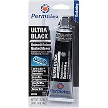 Permatex 82180 Ultra Black Maximum Oil Resistance RTV Silicone Gasket Maker, 3.35 oz. Tube