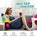 Portable WiFi and Bluetooth Smart Speaker with Amazon Alexa by FABRIQ: Wireless Connectivity with Stereo Pairing for Multi-Room Home Audio