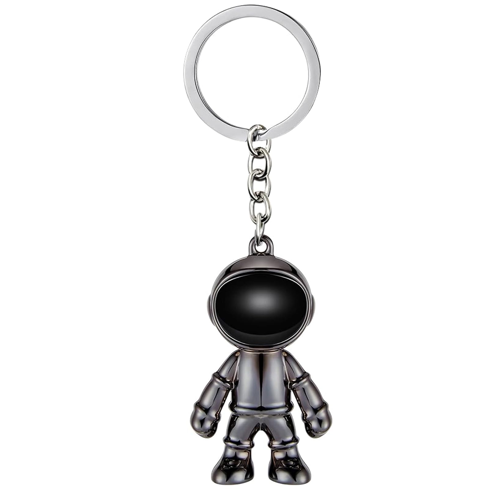 Spacemen Keyrings Cool Astronaut Key Chain Robot Keyring for Men Women Metal Car Key Holder Bacpack Charm Key Chains for Boys