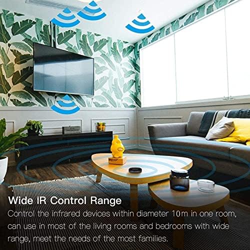TWH WiFi IR Smart Control remoto universal inalmbrico por infrarrojos para dispositivos inteligentes a travs de voz y Smart LifeTuya App compatible con AlexaEcho Google Home