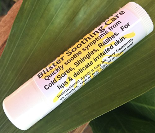 Lemon Balm Blister Soothing Care Stick! Quickly Soothe Cold Sores, Shingles, Chicken Pox, Rashes, Herpes, Molluscum, Bug Bites. Suppress Future outbreaks. 100% Natural."Goodbye, Itchy red Bumps!" (1)