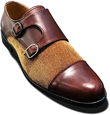 Luis joot Spectator Double Monk Leather Shoe