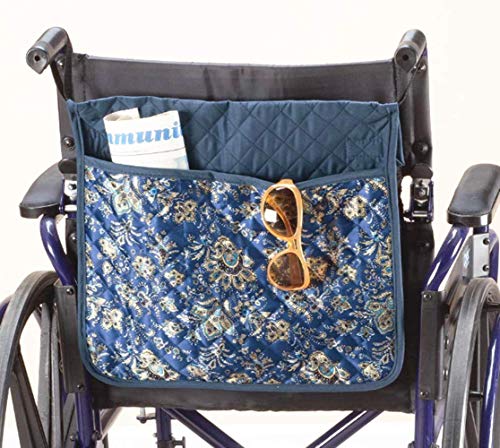 Wheelchair Backpack Storage Bag, Walker Tote Bag, Hands Free Pouch Organizer Accessories Travel Tote for Scooter, Walkers, Manual or Powered Chairs, Elderly Senior Disabled Use