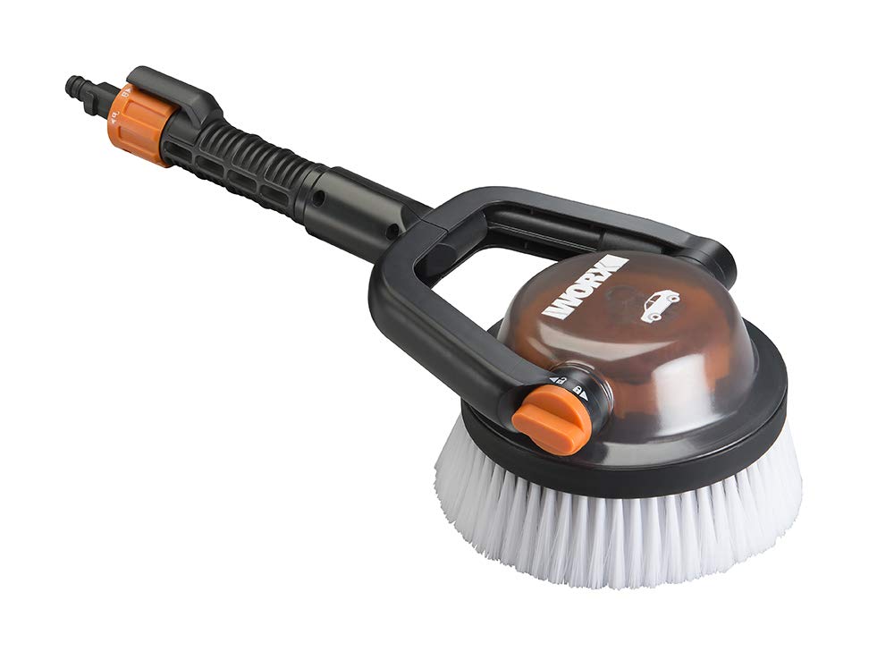 Photo 1 of WORX Hydroshot Adjustable Automotive Power Scrubber, Quick Snap Connection - WA1820 (Soft Bristles)