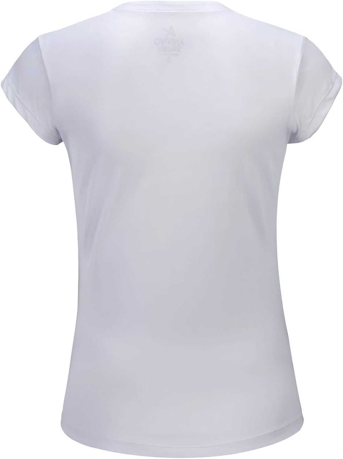 ANIVIVO Tennis Shirts for Women Short Sleeves, Solid Golf T Shirts V-Neck Running Shirts : Clothing