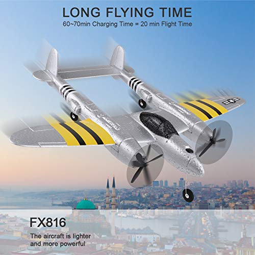 RC Airplanes 330mm Wingspan Glider 2 Channels RC Aircraft EPP RTF Romote Control Airplane 2.4GHz for Outdoor Flight Easy to Fly