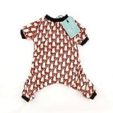 CuteBone Dog Pajamas Penguin Dog Apparel Dog Jumpsuit Pet Clothes Puppy Pajamas P05L