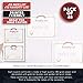 Nice and Naughty List Certificates - 48-Pack Christmas Certificate Paper from Santa Claus, Xmas Party Favors, Gold Foil Print Design, 36 Nice List 12 Naughty List, 180 GSM, 11 x 8.5 Inches