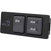 AiYiGu 4WD Wheel Drive Switch for 1996-2000 Chevy GMC Trucks 15969707 | 4x4 Transfer Case Control Fits for C1500/C2500/C3500, K1500/K2500/K3500, Chevy Suburban, Tahoe, GMC Yukon, Replace 901-154