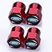 HEY KAULOR 5 Pcs Metal Car Wheel Tire Valve Stem Caps for Ford Explorer F-150 F250 F350 F450 F550 Fusion Explorer Edge with Key Chain Logo Styling Decoration Accessories ...
