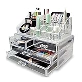 Vencer Jewelry and Makeup Storage Display Boxes (1 Top 4 Drawers),Cosmetic Organizer (Kitchen)