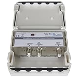 Stellar Labs 33-2230 UHF/VHF Signal Combiner, 2 Antenna/Single Feed, Weatherproof