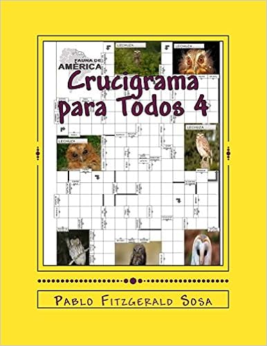 Crucigrama Para Todos 4 Aprende Jugando Volume 4 Spanish Edition Sosa Pablo Fitzgerald 9781537434827 Amazon Com Books