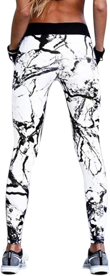 marble yoga pants