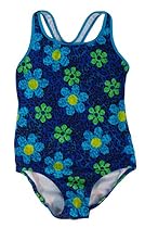 Speedo Big Girls Island Leopard Racerback One Piece Swimsuit (5)