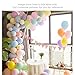 Soonlyn Assorted Color Party Balloons 100 Pcs 10 In Rainbow Pastel Balloon Garland Arch Kit for Birthday Party Decoration Baby Shower