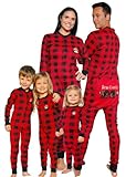Sleepyheads - Bear Cheeks Lazy One Adult Red & Black Plaid Flapjacks (Lrg)