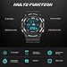 ETEVON Boys' 'Batman' Waterproof Digital Wrist Watch - Alarm LED Light Stopwatch Date - Outdoor Sport Electronic Watches for Kids,Wristwatch for Children Teenagers