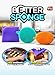 BetterSponge Cleaning Dishwashing Silicon Mildew-Free Sponges As Seen On TV (6)
