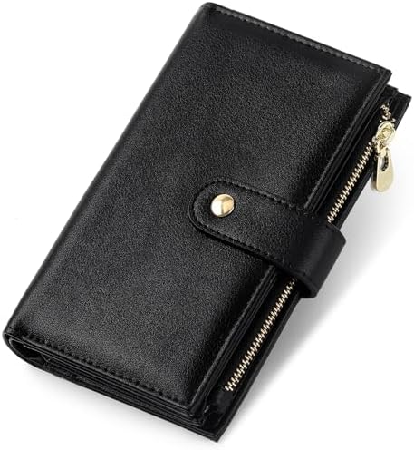 Amazon.com: Airkit Small Wallet Women RFID Blocking Soft Leather