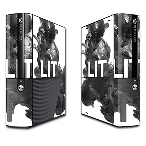 MightySkins Skin Compatible with Microsoft Xbox 360E (3rd Gen) – Lit | Protecti…