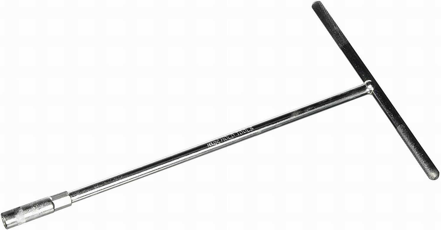 Ugtell 8mm Knurling Handle Chrome-vanadium Steel T Bar Socket Wrench