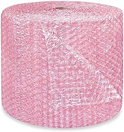 1/2" supplyhut Pink Anti-static Large Bubble Cushioning Wrap Padding Roll Cushion 250' x 24" Wide 250FT