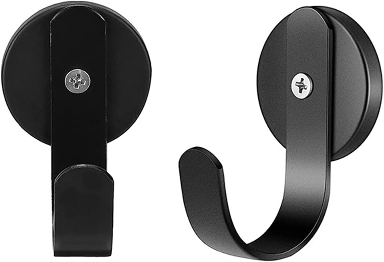 Wreath Hangers - life bravo 2 Pack Strong Magnetic Wreath Hanger, Front Door Wreath Hanger for Metal Door, Holds Up to 4.4lb, Door Hook for Hanging Wreath for Home, Party Decoration Screen Door Hanger