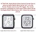 [6 Pack] LK Compatible with Apple Watch Screen Protector 40mm / 38mm (Series 4/3/2/1), LiquidSkin [HD Clear] Anti-Bubble flim with Lifetime Replacement Warranty