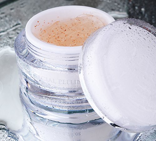 Vivo Per Lei Facial Peeling Gel, Gets Rid of Dead Cells and Dirt Instead of Your Skin, 1.7 Fl. Oz. (Pack of 3)