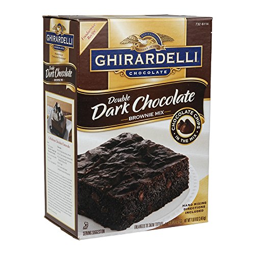 ghirardelli double chocolate brownie mix directions