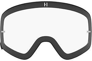 Havoc Racing Infinity Lenses - Interchangeable Magnetic Replacement Lenses - Anti-Fog, Anti-UV, Anti-Scratch Wide Goggle Lens