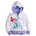 Disney Ariel Zip Hoodie for Girls Size 5/6 Purple