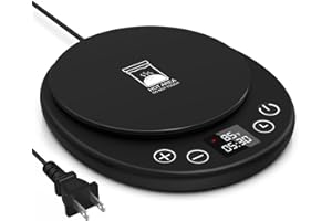 amhshkou Sourdough Starter Warmer Mat & Dough Proofer for Home Bakers, with Audible Click to Prevent Mistakes, 1°F Precision,