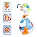 SGILE Musical Baby Toy, Interactive Hip-Hop Dance Swing Goose with Flexible Walking Movement Light Music Style, Birthday Present for Baby Infant Toddler