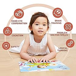 TOI Leveled Puzzles for Kids Aged 5 and Up, Toddler