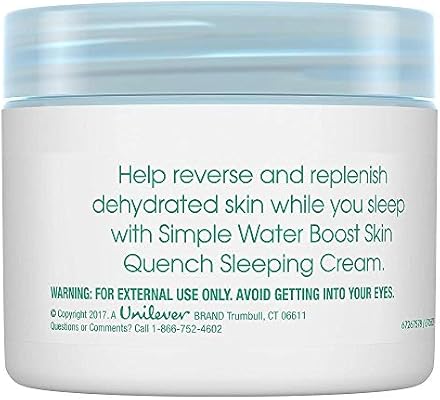 simple sleep cream