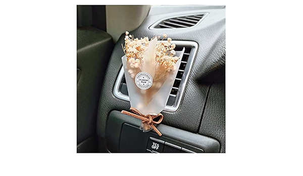feichang Creative ramo de flores secas para coche, perfume ...