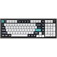 Keychron Q5 Max 96% Layout Full-Metal Custom Wireless Mechanical Keyboard with Knob, QMK/VIA Programmable 1000Hz 2.4 GHz/Bluetooth/Wired RGB Backlit for Mac Windows, Gateron Brown Switch-Carbon Black