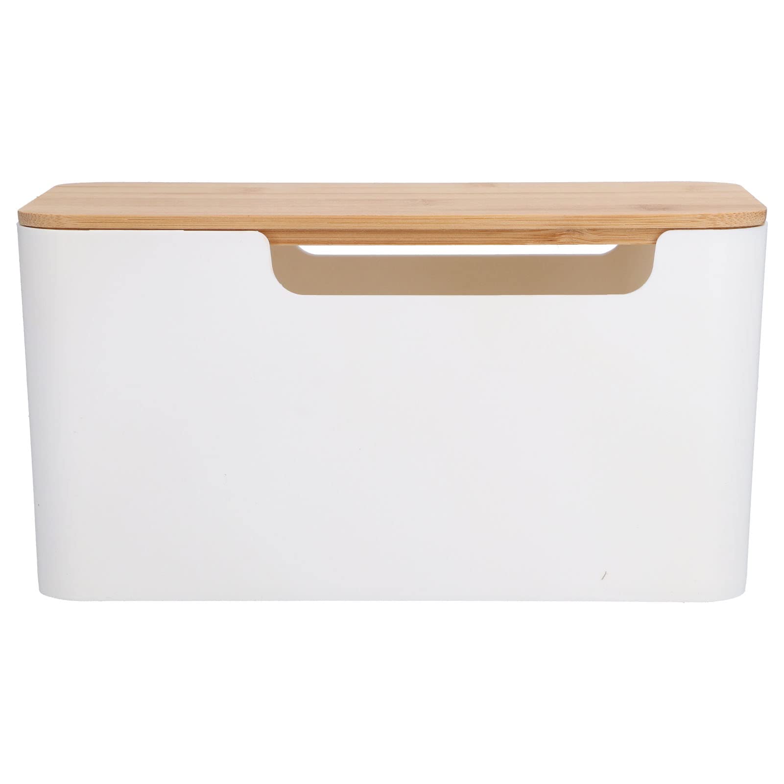 AUHX Cable Management Box, Cord Organizer Boxes Stylish Safety Plastic for TV Wires for Cord Hider for Routers