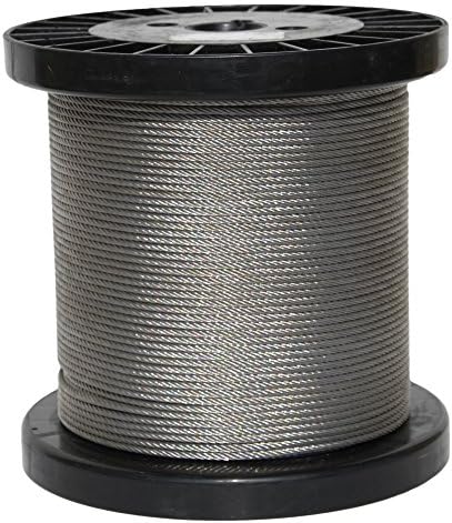 Pro Strand Hot Dip Galvanized Cable Reel (1/16" X 500', 7x7)