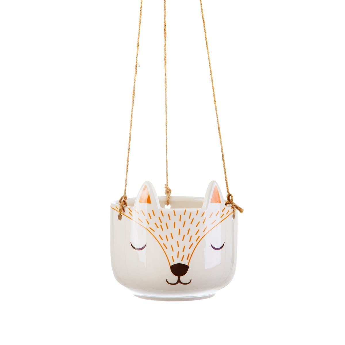Sass & Belle Woodland Fox Hanging Planter