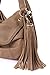 J&S Leather Tassel Charm for Women's Handbag Accessories 16 Colors