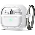 Spigen Ultra Hybrid Designed for Samsung Galaxy Buds3 Pro and Galaxy Buds 3 (2024) Anti-Yellowing Protective Case - Jet White