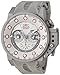Invicta Men's 'I-Force' Quartz Stainless Steel and Silicone Casual Watch, Color:Silver-Toned (Model: 25278)