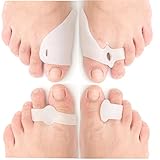 Skyfoot's Bunion Relief, Toe Corrector and Separator Bunion Pad Kit for Correct Hallux Valgus - 8 Pieces