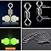 iLure Fishing Accessories Kit with Tackle Box Set 177pcs Including Swivel Slides Ball Bearing Rolling Snap Barrel Jig Hook