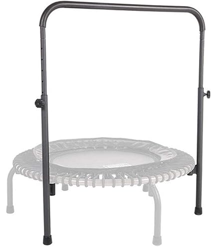 Barre De Stabilisation Fit Bounce Pro - Pour Mini Trampoline - 10 Hauteurs Réglables - Installation Facile
