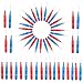 Anself 50pcs Interdental Brush Floss Head Tooth Pick Teeth Brush Dental Cleaning Brush