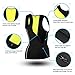 Women Waist Trainer Corset Neoprene Sweat Sauna Vest with Zipper for Weight Loss Tummy Control Fat Burning Slim Body Shaper (Black Hot Vest, M (US 10))